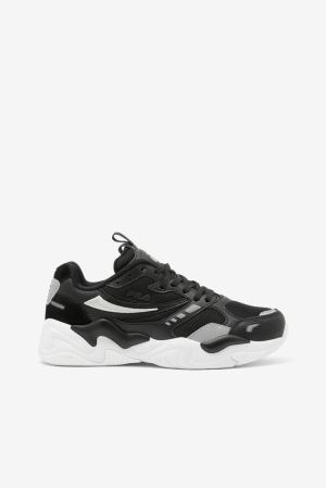 FILA Sonicburst Sneakers Black / White / Metal,Womens Shoes | CA.FZLYQA820